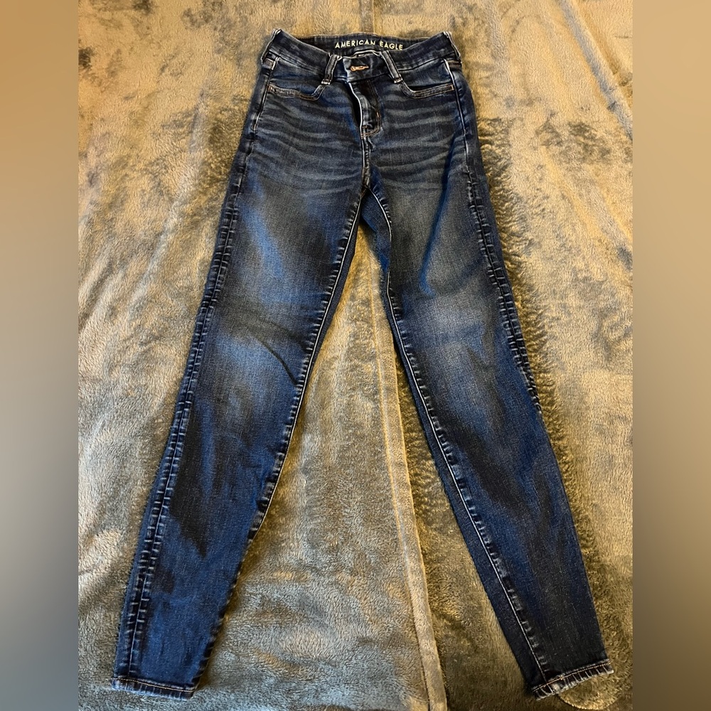 American Eagle Outfitters Indigo Skinny Jeans
